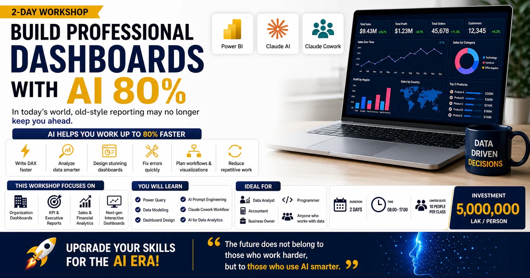Build Professional Dashboards with AI